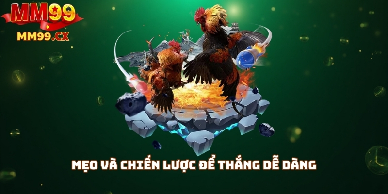 Đá gà MM99 trực tuyến: Trải nghiệm kịch tính, thắng dễ dàng 3 Mẹo và chiến lược để thắng dễ dàng